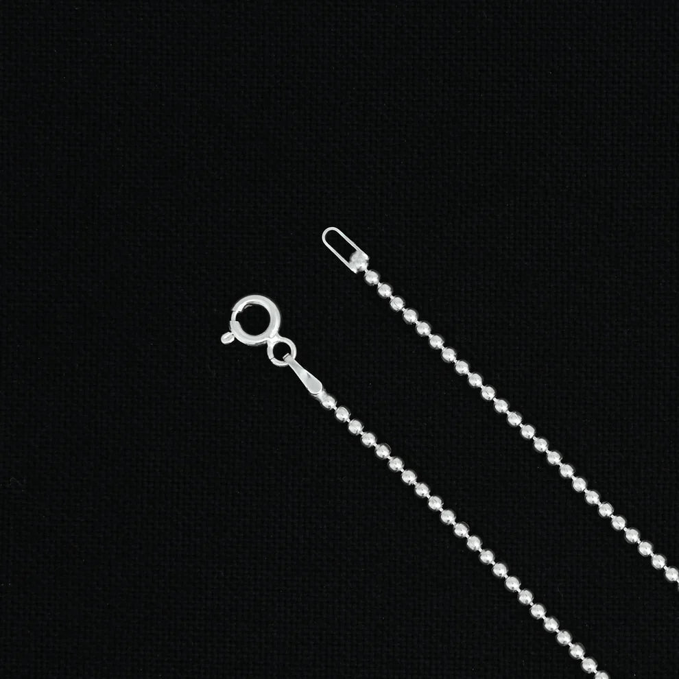 Silver Stylish Aura Boys Chain