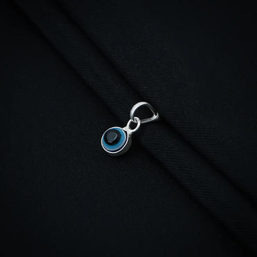 Silver Beautiful Evil Eyes Pendant