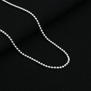 Silver Stylish Aura Boys Chain