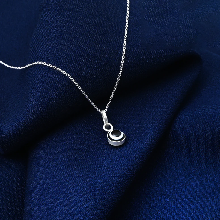Silver Evil Eye Different Colors Pendant Necklace for Protection