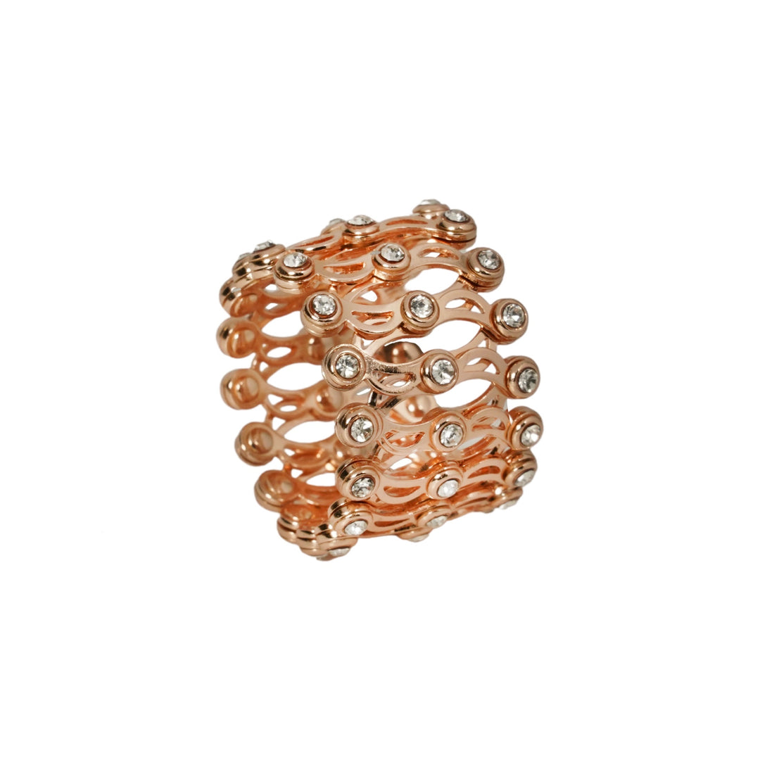 Rose gold supple bracelet (magic band)