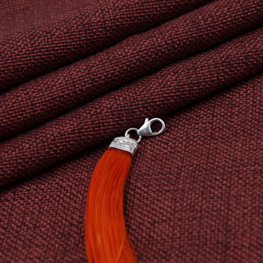 Silver Classic Orange Moli Bracelet for Him