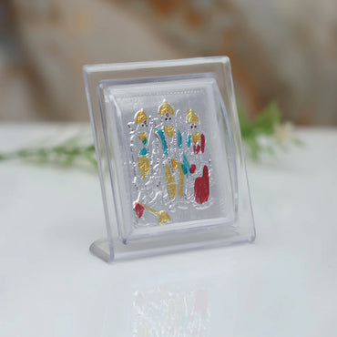 Shri Ram Darbar Silver Frame
