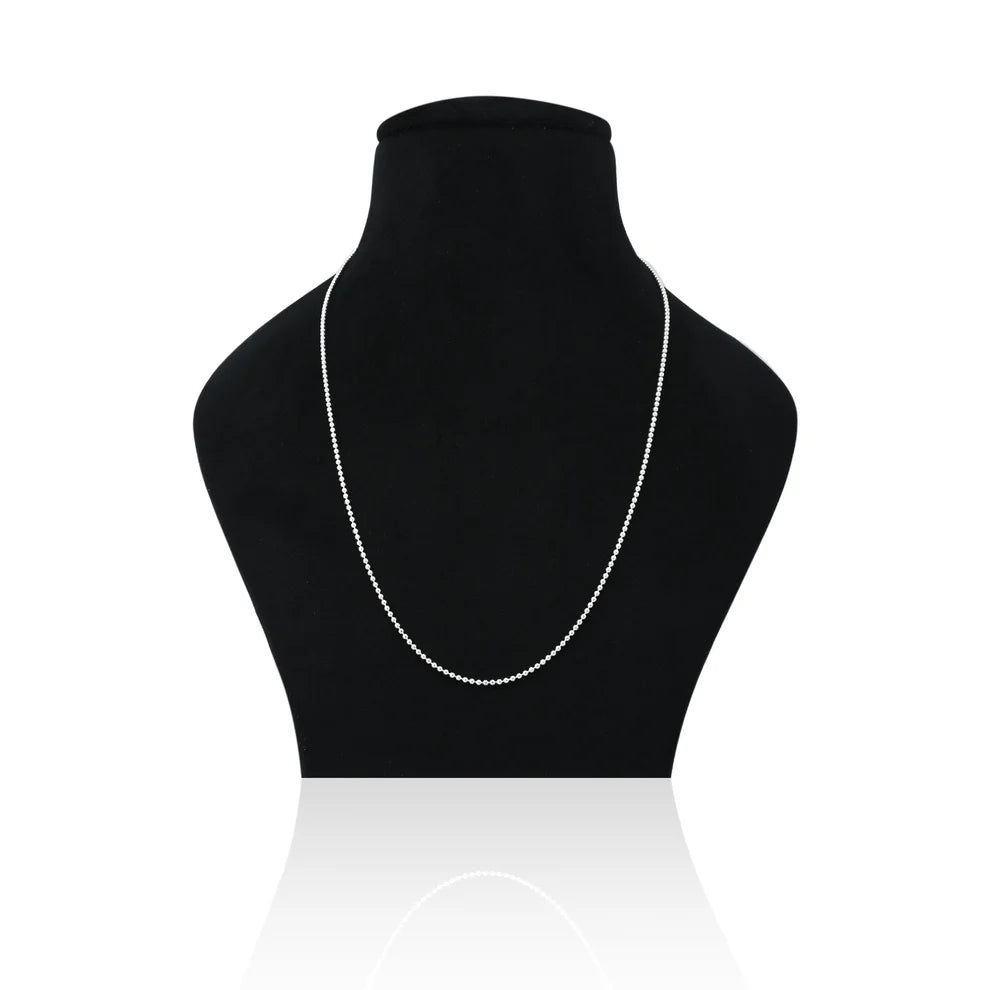 Silver Stylish Aura Boys Chain