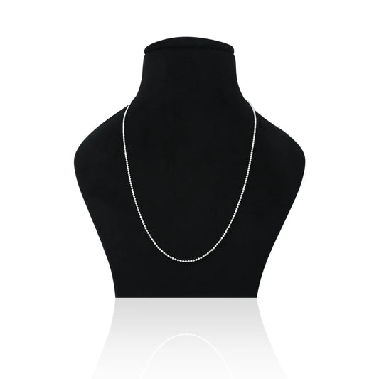 Silver Stylish Aura Boys Chain